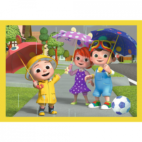 Puzzle Trefl 4 în 1, Cocomelon - Prezentarea Familiei [2]