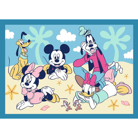PUZZLE TREFL 4IN1 CURIOZITATI DESPRE MICKEY MOUSE [1]