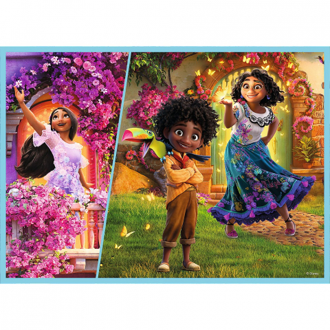 Puzzle Trefl 4 în 1, Encanto - Lumea Magică [2]