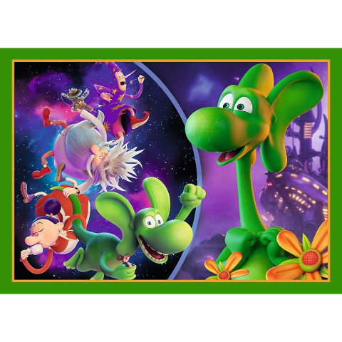PUZZLE TREFL 4IN1 LUMEA DRAGONULUI DIPLODOK [4]