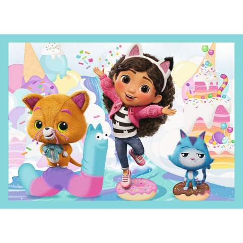 PUZZLE TREFL 4IN1 MAREA AVENTURA A LUI GABBY [1]