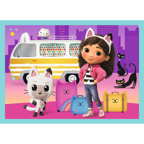 PUZZLE TREFL 4IN1 MAREA AVENTURA A LUI GABBY [3]