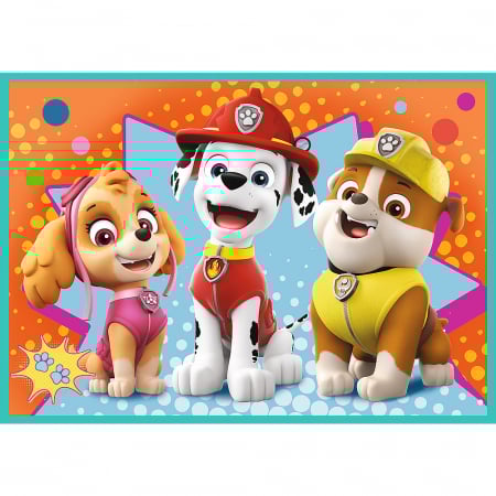 Puzzle Trefl 4 în 1 Patrula Cățelușilor  [4]