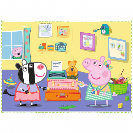 Puzzle Trefl 4 în 1 Peppa Pig  [2]