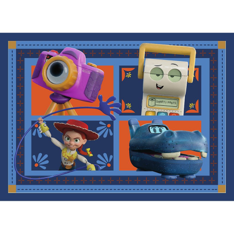 PUZZLE TREFL 4IN1 PREMIUM PLUS KIDS TOY STORY 5 POSTER INCLUS [3]