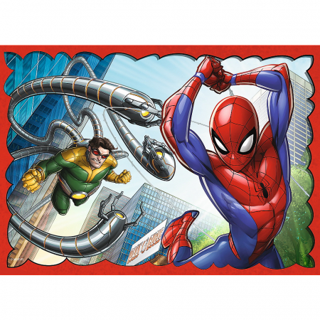 Puzzle Trefl 4 în 1 Spiderman - Eroul Spiderman  [3]
