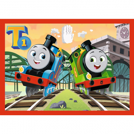 Puzzle Trefl 4in1 Thomas Trenulețele Amuzante  [4]