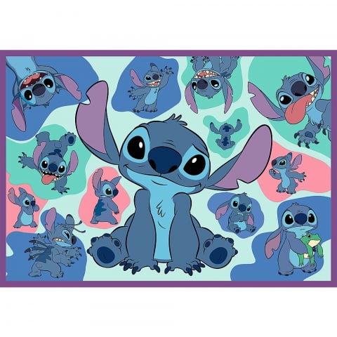PUZZLE TREFL 4X250 DISNEY UIMITORUL STITCH [1]