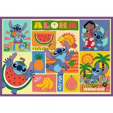PUZZLE TREFL 4X250 DISNEY UIMITORUL STITCH [2]
