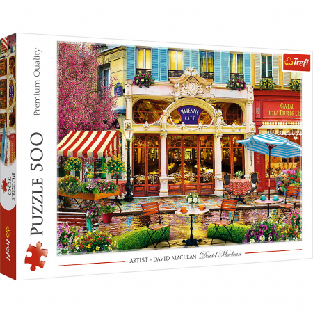 Puzzle Trefl adulti - Puzzle Trefl 500 Cafenea 