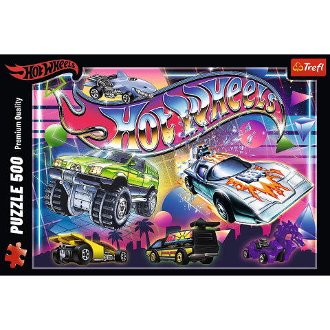 PUZZLE TREFL 500 HOT WHEELS ANII 80 [2]