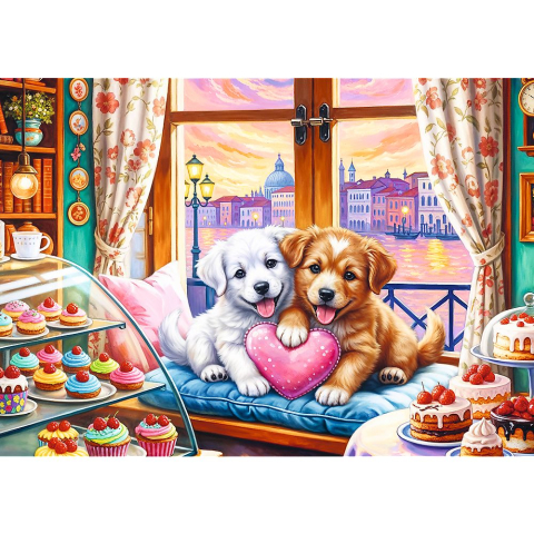 PUZZLE TREFL 500 IUBIRE DE CATELUS [1]