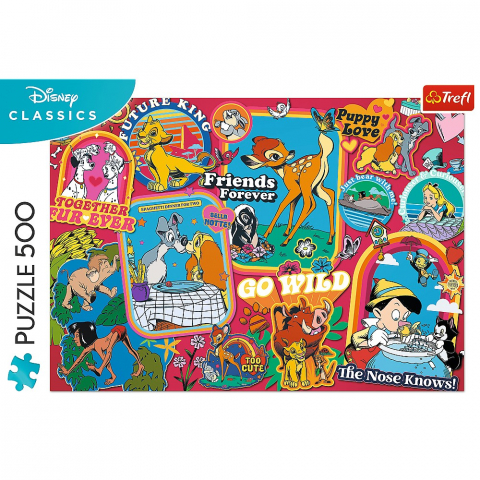 Puzzle Trefl 500 Lumea Disney [2]