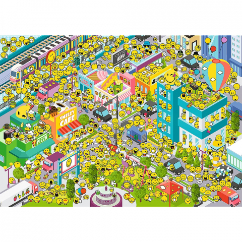 Puzzle Trefl 500, Lumea Smiley [1]