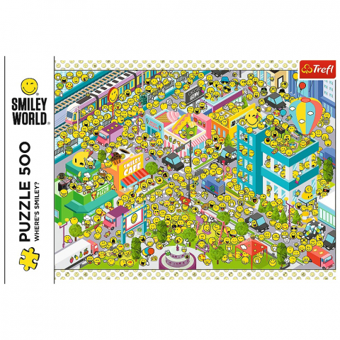 Puzzle Trefl 500, Lumea Smiley [2]