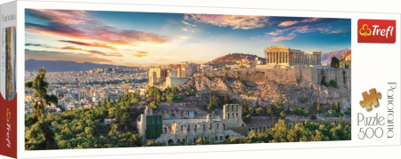 Puzzle Trefl adulti - Puzzle Acropolis Atena, 500 piese