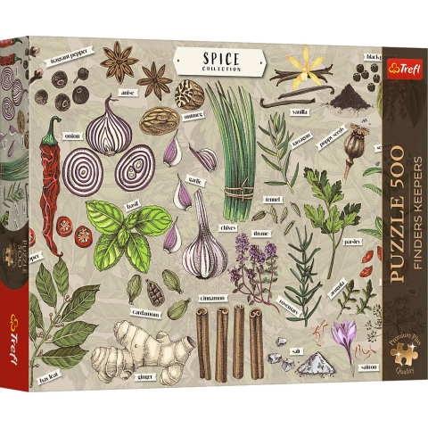 Puzzle personaje - PUZZLE TREFL 500 PREMIUM PLUS CONDIMENTE