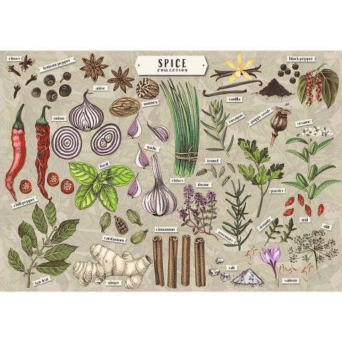 PUZZLE TREFL 500 PREMIUM PLUS CONDIMENTE [1]