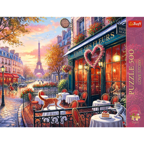 PUZZLE TREFL 500 PREMIUM PLUS DRAGOSTE LA PARIS [2]