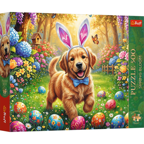 Puzzle personaje - PUZZLE TREFL 500 PREMIUM PLUS SPRING BLOOM CAINE DE PASTE