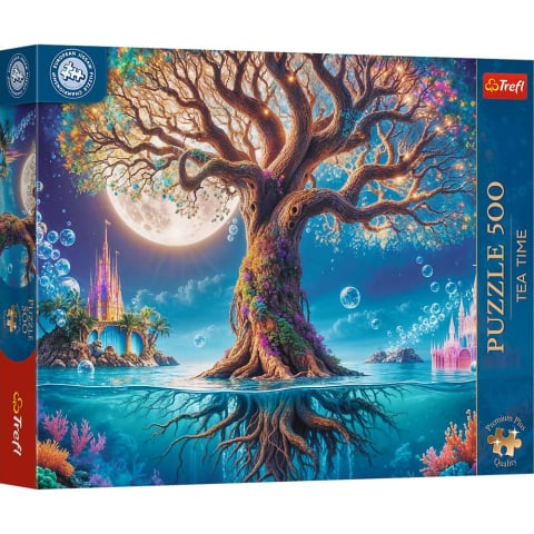 Puzzle - PUZZLE TREFL 500 PREMIUM PLUS TEA TIME CAMPIONATUL EUROPEAN COPACUL MAGIC
