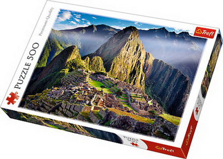 Puzzle Trefl adulti - Puzzle Trefl 500 Sanctuar în Machu Picchu 