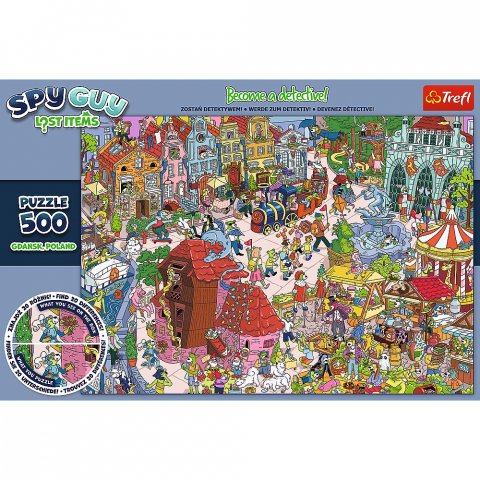Puzzle Trefl 500 Spy Guy Obiecte Pierdute In Gdansk Polonia [2]