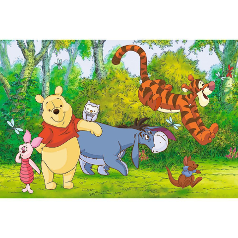 PUZZLE TREFL 60 DISNEY WINNIE THE POOH MIERE DELICIOASA [1]