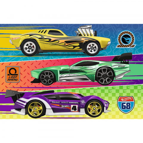 Puzzle Trefl 60, Hot Wheels - Cursa [1]