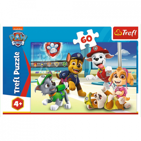 Puzzle Trefl 60 Patrula Catelusilor In Lumea Cateilor [2]