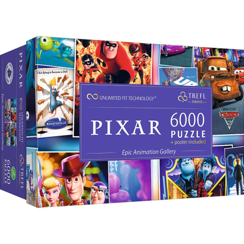 Puzzle copii - PUZZLE TREFL 6000 GALERIE DE ANIMATIE EPICA