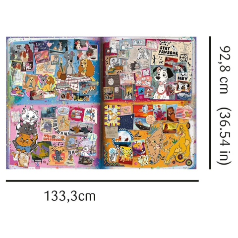 PUZZLE TREFL 6000 MAREA CARTEA A LUI DISNEY CU POSTER INCLUS [4]