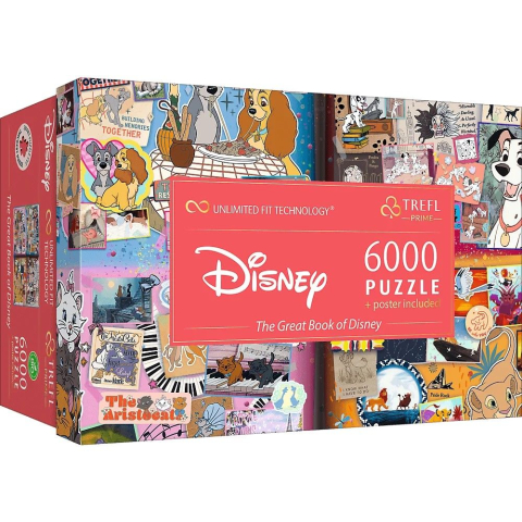 Puzzle personaje - PUZZLE TREFL 6000 MAREA CARTEA A LUI DISNEY CU POSTER INCLUS