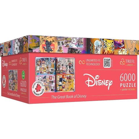 PUZZLE TREFL 6000 MAREA CARTEA A LUI DISNEY CU POSTER INCLUS [1]