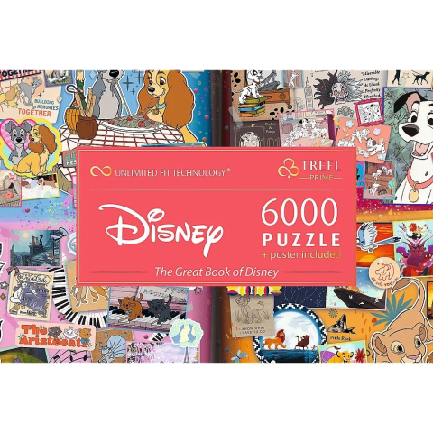 PUZZLE TREFL 6000 MAREA CARTEA A LUI DISNEY CU POSTER INCLUS [5]
