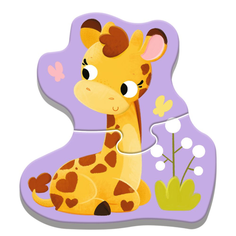 PUZZLE TREFL BABY CLASIC PUII DE ANIMALE 14 PIESE [1]