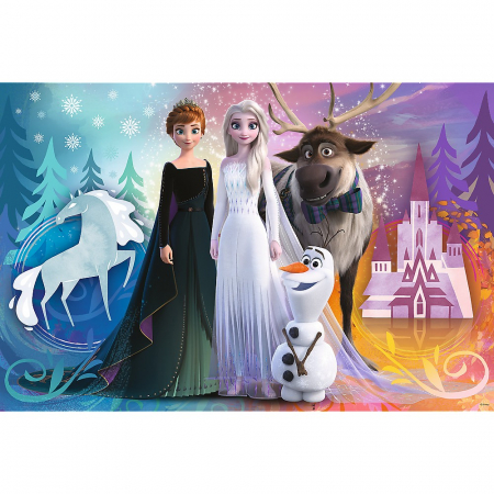 Puzzle Trefl Primo 24 Super Maxi Disney Frozen 2 Regatul Înghețat [1]