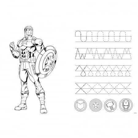 Puzzle Trefl Primo 24 Super Maxi Disney Marvel Răzbunătorii Puternici  [2]