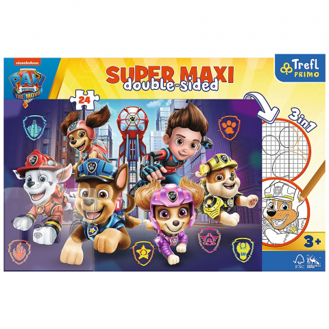 Puzzle Trefl Primo 24 Super Maxi, Patrula Cățelușilor - Echipa Cățeilor [3]