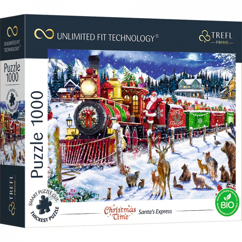 Puzzle copii - PUZZLE TREFL UFT 1000 EXPRESSUL LUI MOS CRACIUN