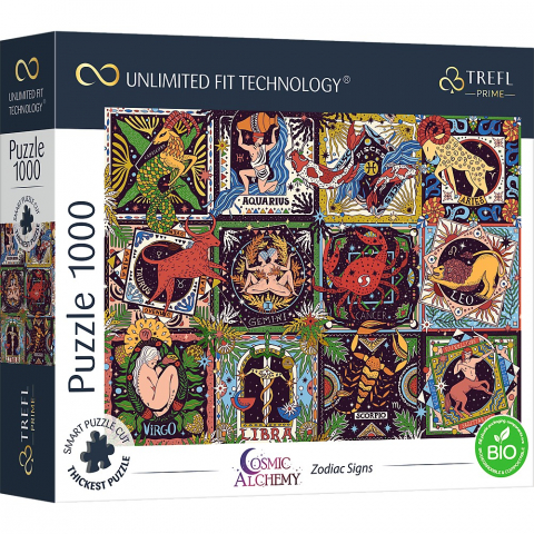 Puzzle copii - Puzzle Trefl Uft 1000 Semne Zodiacale