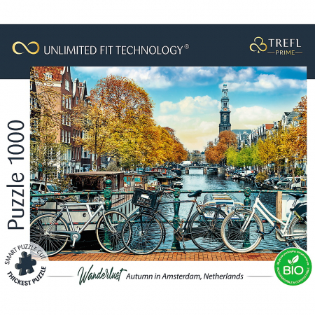 Puzzle Trefl UFT 1000 Toamna în Amsterdam  [2]
