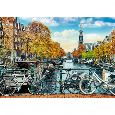 Puzzle Trefl UFT 1000 Toamna în Amsterdam  [1]