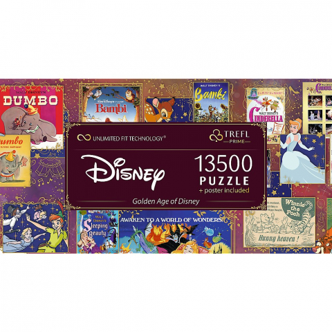 PUZZLE TREFL UFT 13500 DISNEY EPOCA DE AUR A DISNEY [2]