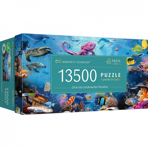 Puzzle copii - Puzzle Trefl Uft 13500 Paradisul Subacvatic