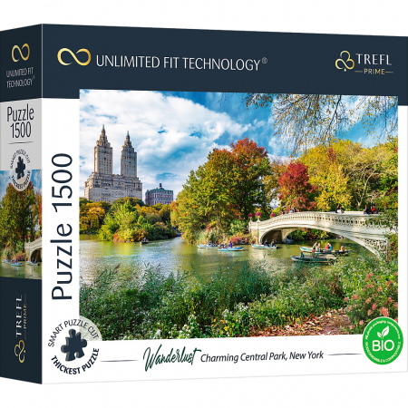 Jocuri si articole copii - Puzzle Trefl UFT 1500 Încântătorul Central Park
