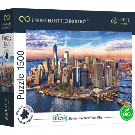 Puzzle Trefl adulti - Puzzle Trefl UFT 1500 Manhattan 