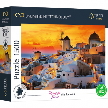 Puzzle Trefl adulti - Puzzle Trefl UFT 1500 Oia Santorini 