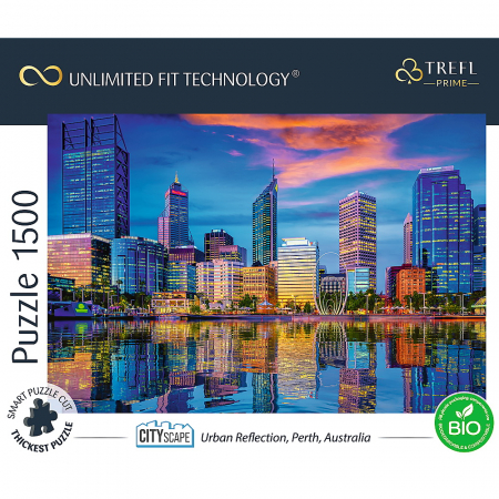 Puzzle Trefl UFT 1500 Reflexia Orașului  [2]
