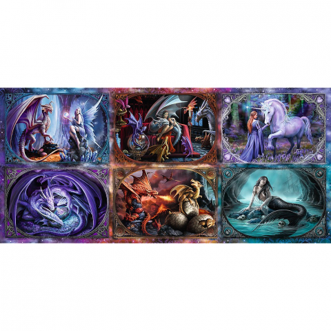 PUZZLE TREFL UFT 9000 ANNE STOKES COLLECTIONS CREATURI FANTASTICE [2]
